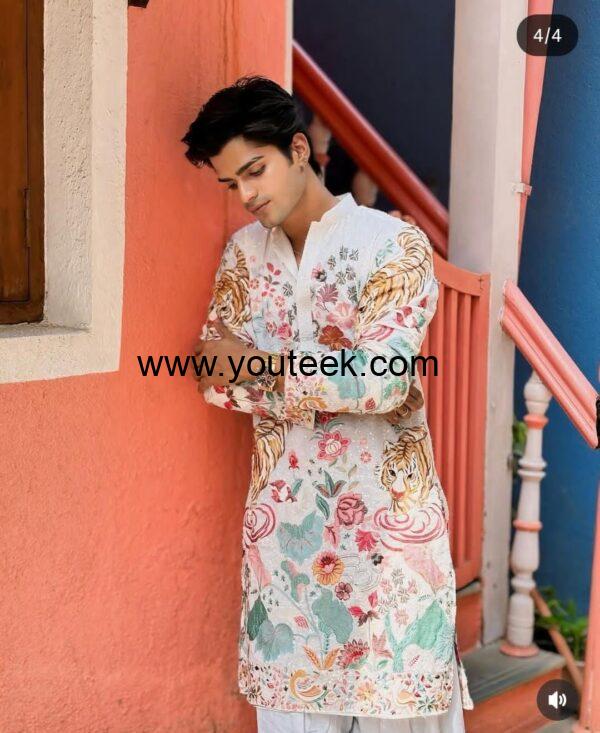 Diwali Special Chikankari Kurta for men