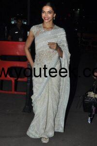 deepika chikanakari saree