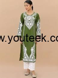 chikankari kurti