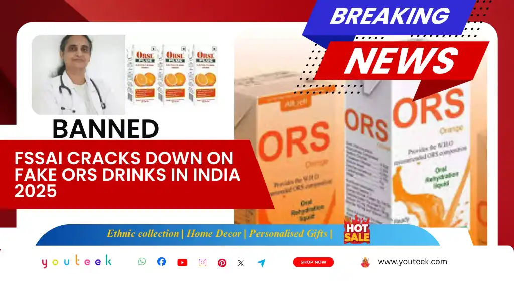 fake ors Drinks banned