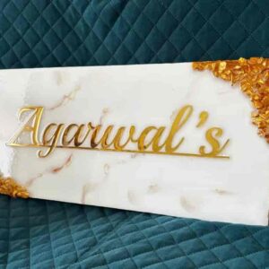 resin nameplate