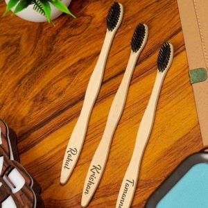 personalised bamboo toothbrush