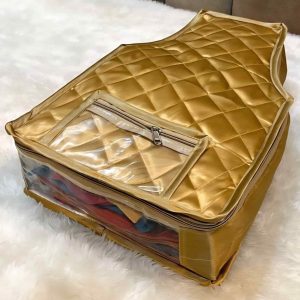 quilted satin blouse cover