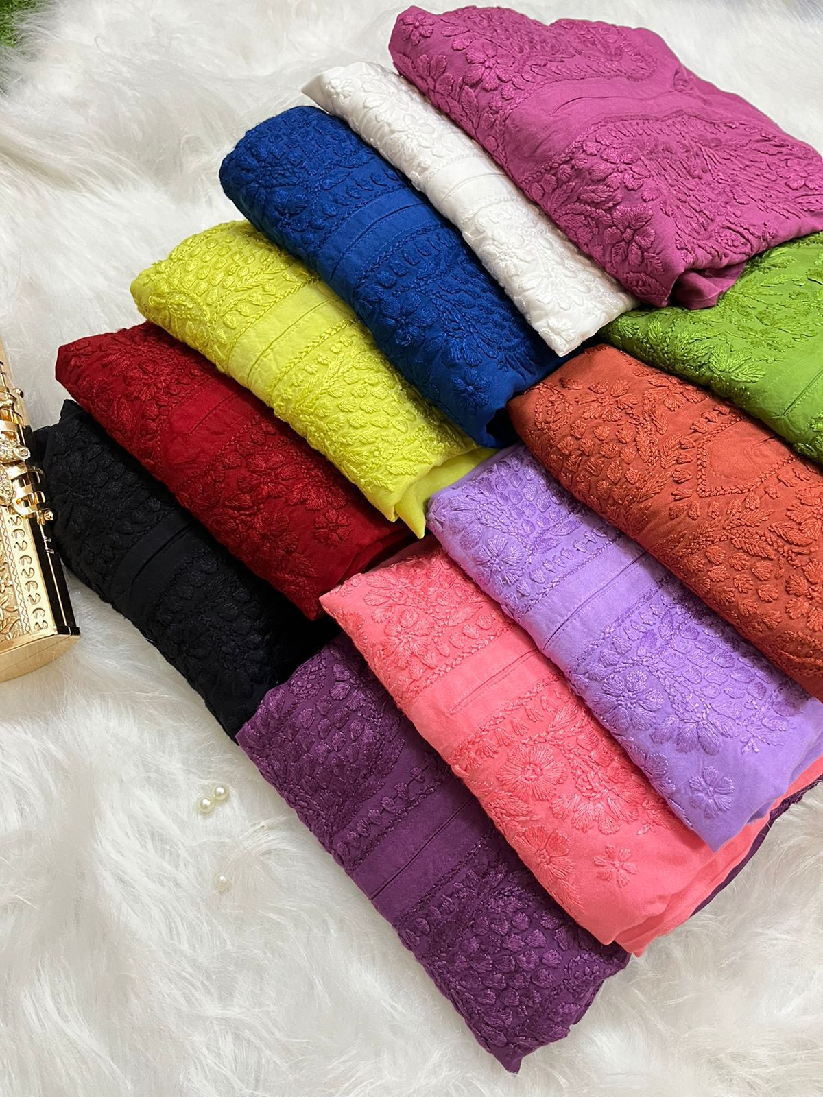 Premium Rayon 2 Piece Kurti Combo Set with Tone-to-Tone Lucknowi Chikankari Hand Embroidery 2026 3 <p dir="auto">Elevate your ethnic wardrobe with this premium rayon 2 piece kurti combo set featuring tone-to-tone Lucknowi Chikankari hand embroidery. Perfect for daily wear to festive occasions, available in sizes 36-48 with approx 46" length for graceful fit</p> Premium Rayon 2 Piece Kurti Combo Set with Tone-to-Tone Lucknowi Chikankari Hand Embroidery 2026 - Image 3