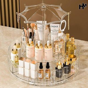 two tier rotating organiser
