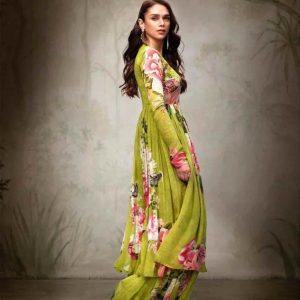 aditi rao floral kurta palazzo set
