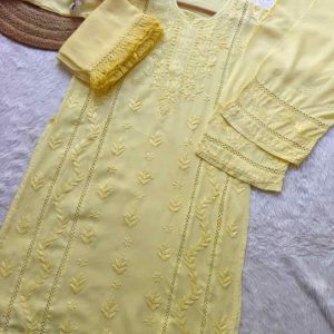 premium rayon chikankari set 2026