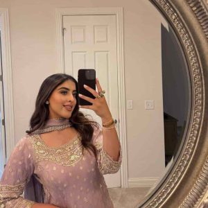 cosmos simar silk kurti palazzo set