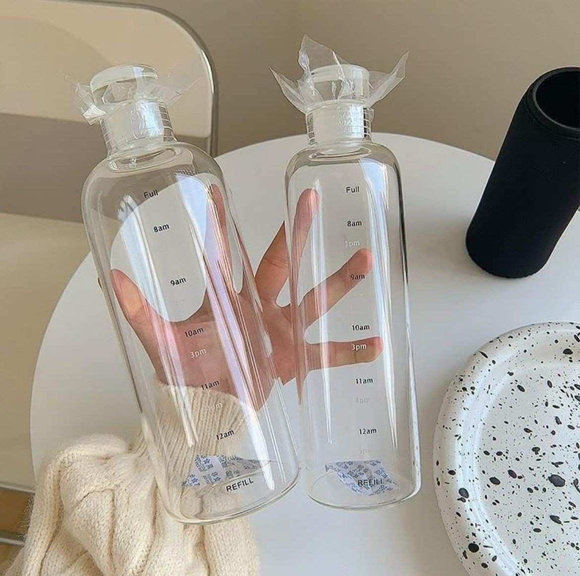 Borosilicate Glass Drinking Bottle 700ml