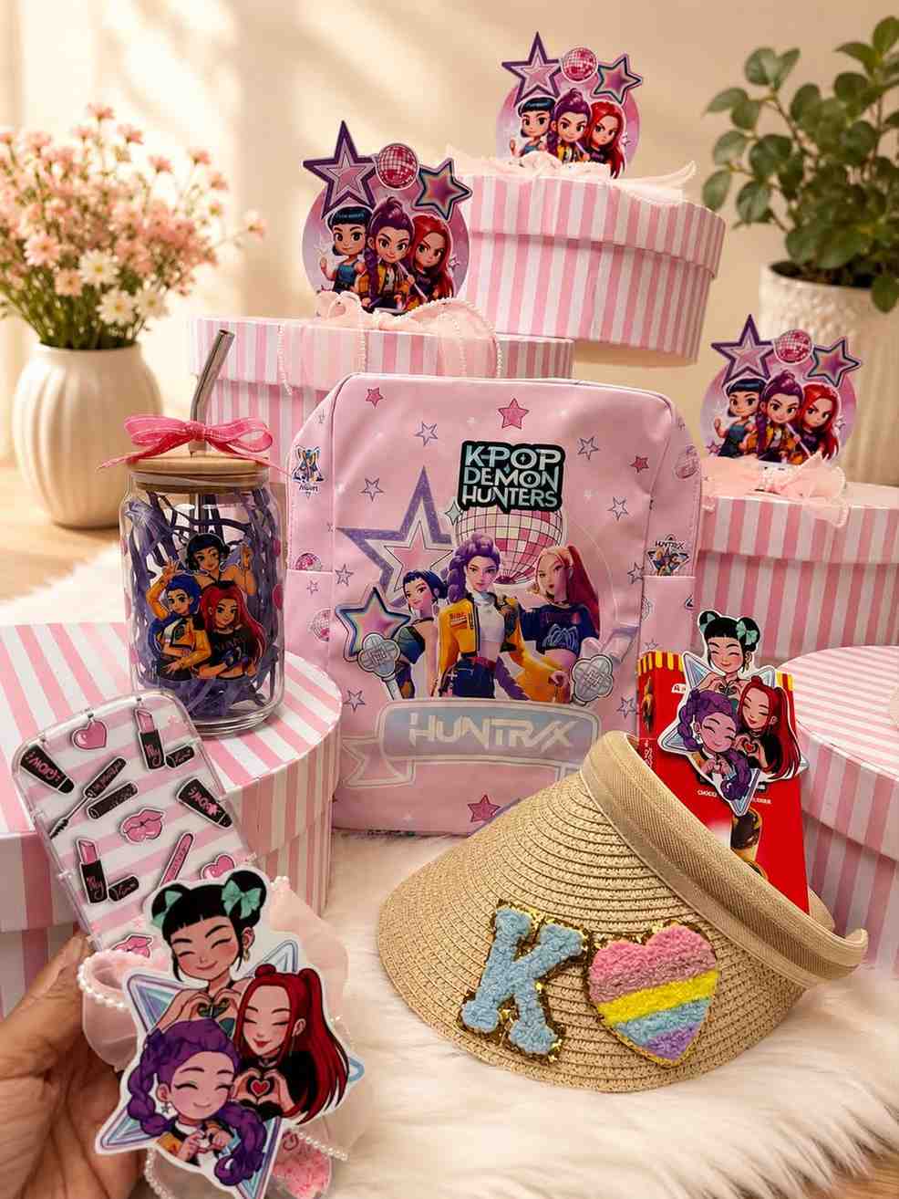 K-Pop Gift Hamper 2026 – Perfect Personalized Gift Box for Sister | Youteek 1 Ultimate K-Pop Gift Hamper packed with personalized visor cap, trendy backpack, glass tumbler, quirky hairbrush & choco rolls – all inside a premium gift box. Perfect Flash Sale surprise for the sister who’s always in her K-pop era – free shipping across India! K-Pop Gift Hamper