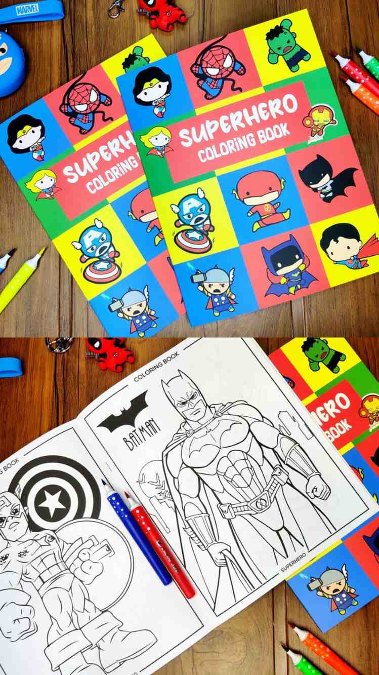 Premium Quality Colouring Book 2026 – A4 Kids Activity Book | Youteek 5 Premium Quality A4 Colouring Book featuring thick, bleed-resistant pages designed to inspire creativity in young artists. Available in 5 exciting kid-favorite characters including Paw Patrol, Mermaid, Kpop, Superhero & Frozen. Premium Quality Colouring Book