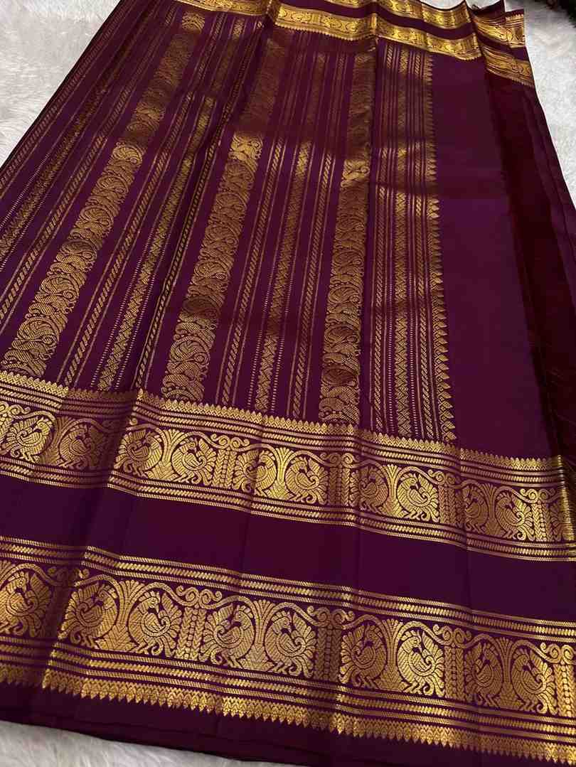 Pure Handloom Kanchipuram Silk Saree 2026 | Silk Mark Certified 3 <p dir="auto">Pure Handloom Kanchipuram Silk Saree with Silk Mark Certification. Premium quality handwoven pure silk offering rich drape, shine and traditional grandeur. Perfect for weddings, festivals and special celebrations with authentic Kanchipuram craftsmanship and superior comfort.</p> Pure Handloom Kanchipuram Silk Saree 2026 | Silk Mark Certified - Image 3