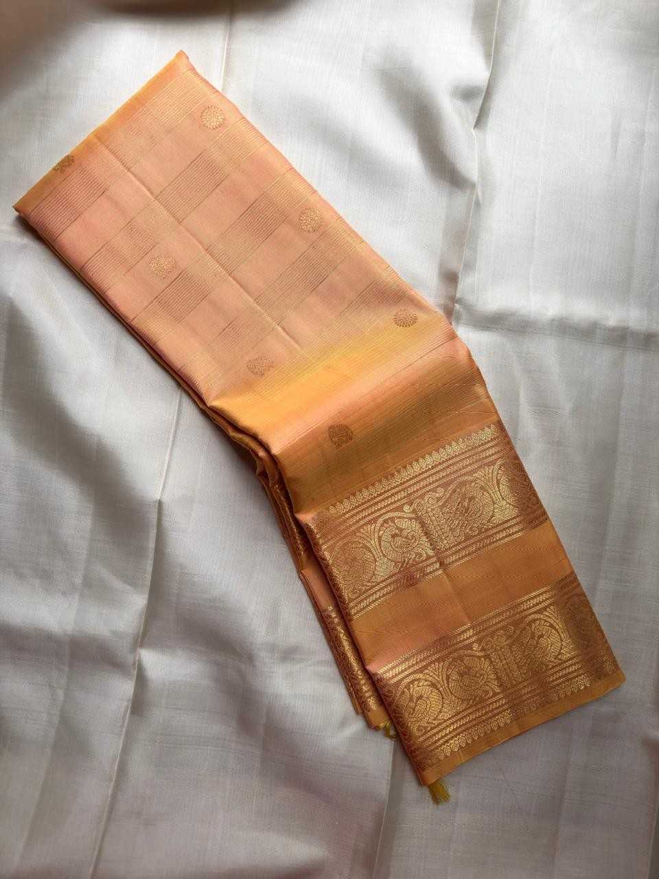 Pure Handloom Kanchipuram Silk Saree 2026 | Silk Mark Certified 2 <p dir="auto">Pure Handloom Kanchipuram Silk Saree with Silk Mark Certification. Premium quality handwoven pure silk offering rich drape, shine and traditional grandeur. Perfect for weddings, festivals and special celebrations with authentic Kanchipuram craftsmanship and superior comfort.</p> Pure Handloom Kanchipuram Silk Saree 2026 | Silk Mark Certified - Image 2