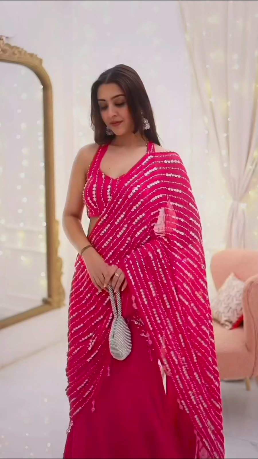 Ready to Wear Fishcut Lehenga Saree 2026 | Premium Designer Festive & Wedding Wear | Youteek 1 Elegant Ready to Wear Fishcut Lehenga Saree in luxurious faux georgette with heavy thread and sequence work for a glamorous look. Fully stitched lehenga with attached dupatta, soft lining, and perfect fit – ideal for weddings, sangeet, and festive celebrations. Ready-to-Wear-Fishcut-Lehenga-Saree