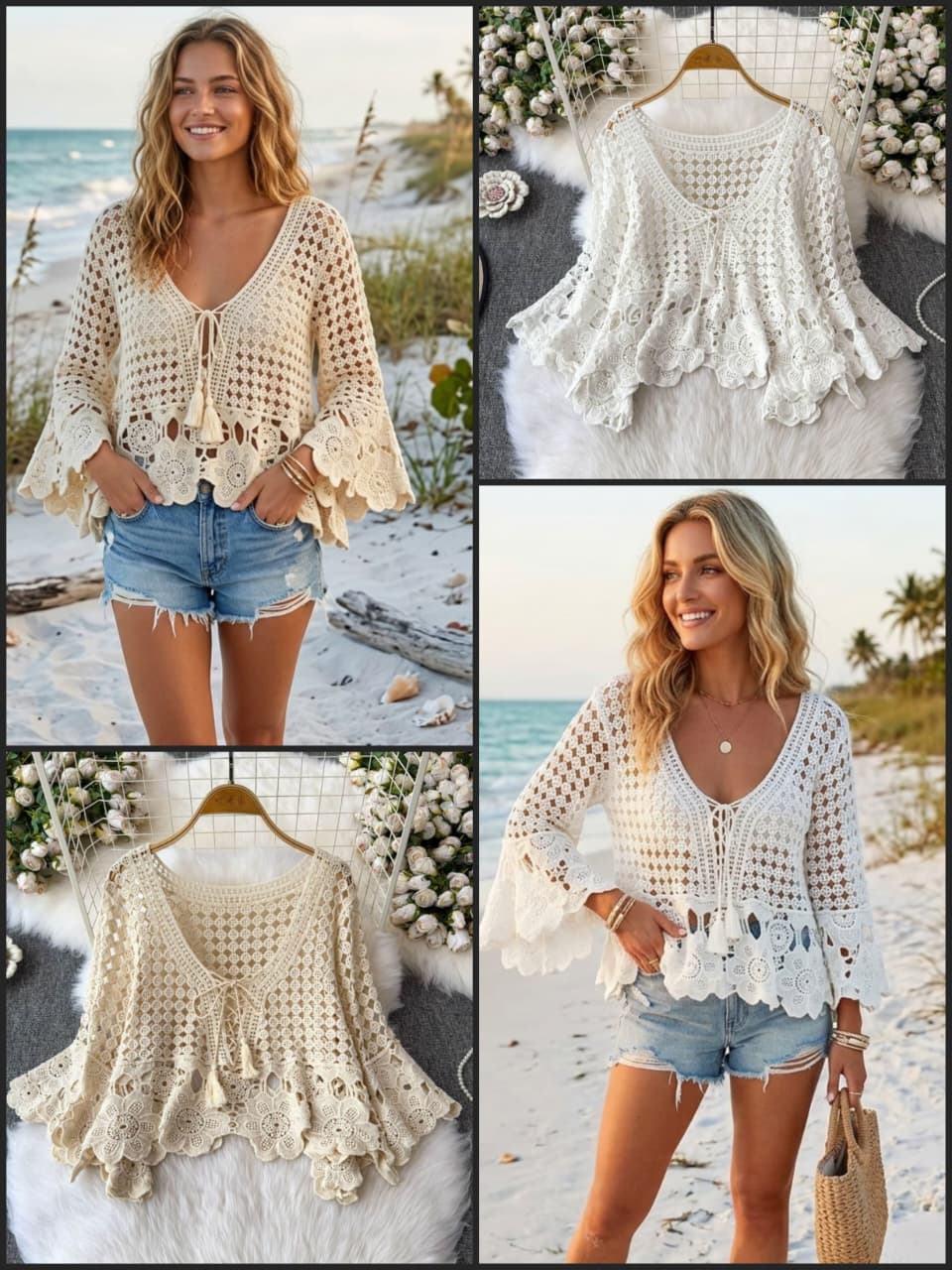 Luxury Boho Top 2026 - Boho Chic Style & Premium Comfort 2 <p dir="auto">Discover effortless elegance with the Serina Luxury Boho Top – a perfect blend of comfort and style in premium crochet fabric. Free size fitting up to 44 bust makes it ideal for every body type in this 2026 boho trendsetter.</p> boho top