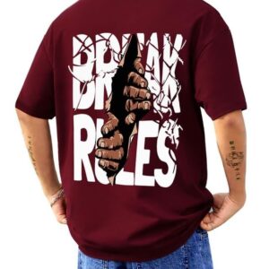 break rules oversized tshirt