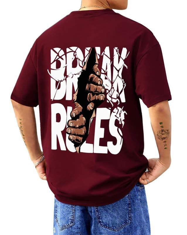 break rules oversized tshirt