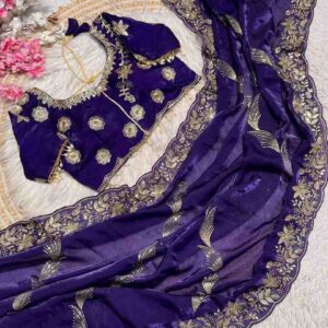 fendy-satin-saree-with-stitched-blouse