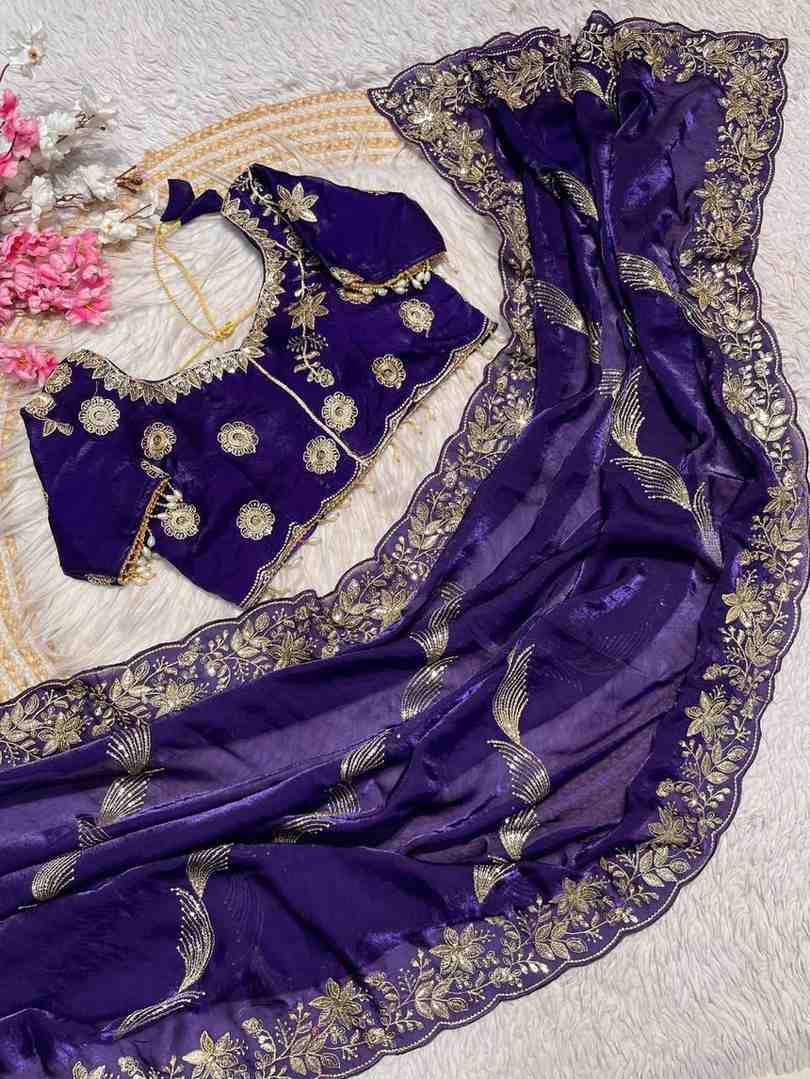 Fendy Satin Saree with Stitched Blouse 2026 Sequence Embroidery 1 <p dir="auto">Gorgeous Fendy Satin saree MP-629 with stitched blouse featuring 3mm multi sequence embroidery work on C-pallu and sequence butti throughout the body. Includes fully stitched multi sequence embroidery blouse (38-42) with beautiful moit lace detailing</p> fendy-satin-saree-with-stitched-blouse