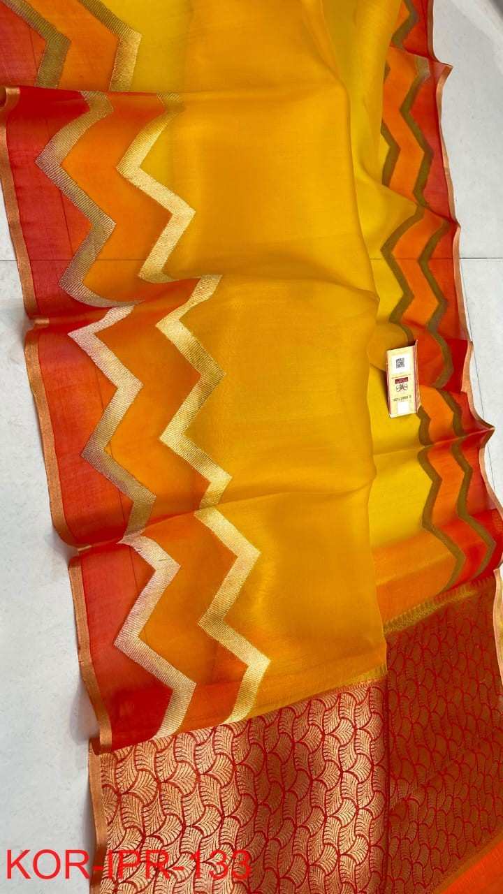 Pure Rangkat Kora Silk Handloom Saree 2026 | Elegant Aara Design Pallu & Silkmark Certified 2 Elevate your ethnic wardrobe with this Pure Rangkat Kora Silk Handloom Saree boasting a stunning Aara design pallu and premium silkmark certification. Crafted for effortless grace and traditional charm, it offers luxurious comfort with free shipping across India. Pure Rangkat Kora Silk Handloom Saree 2026 | Elegant Aara Design Pallu & Silkmark Certified - Image 2