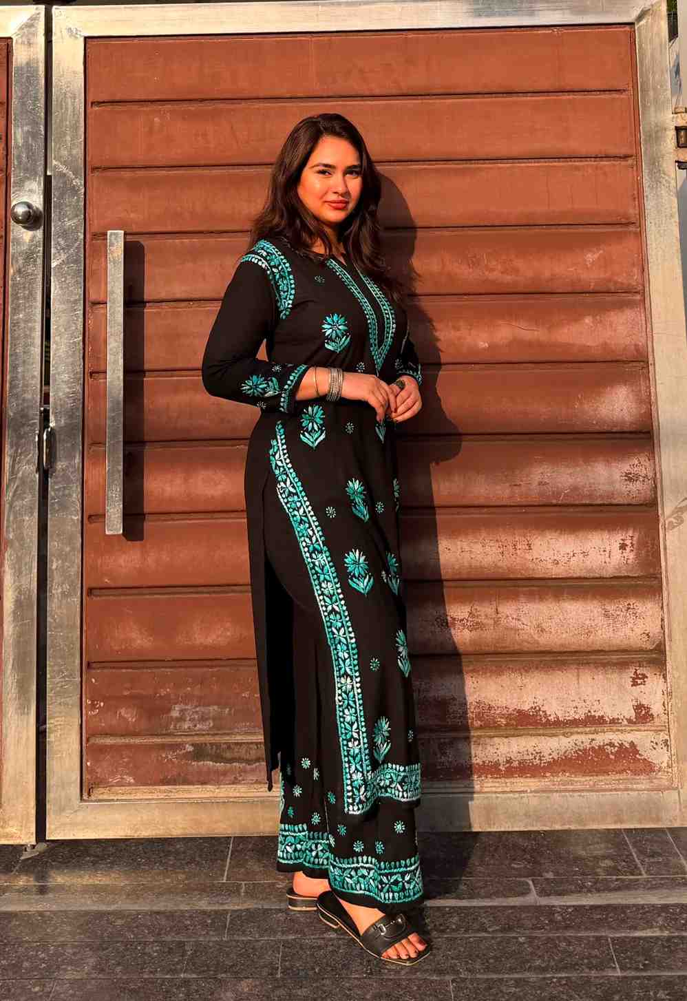 Black Rayon Kurti Palazzo Set 2026 | Timeless Elegance & All-Day Comfort | Youteek 1 🖤 Classic Black, Timeless Elegance. Premium Rayon Set with beautiful Multi Work that blends comfort with effortless style. Perfect for every occasion. ✨ Premium Heavy Rayon Fabric | Kurti Length: 46” | Palazzo Length: 39” | Sizes 36 to 44. Black Rayon Kurti Palazzo Set