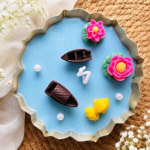 luxury lotus pond scented candle