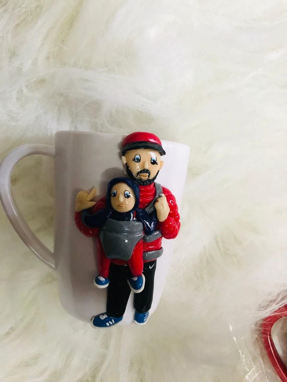 Personalized 3D Clay Sculpture Mug 2026 – Custom Photo Gift 4 Transform your treasured memories into a unique handcrafted keepsake with our personalized 3D clay sculpture mugs. Artfully crafted using your favorite photo, this custom mug is available in single or double figure designs with free shipping. Personalized 3D Clay Sculpture Mug 2026 – Custom Photo Gift - Image 4