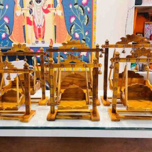 saagwan folding jhula for laddu gopal
