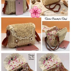 Hand Woven Boho Crossbody Sling Bag