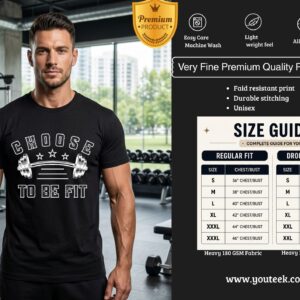 Choose To Be Fit Tshirt