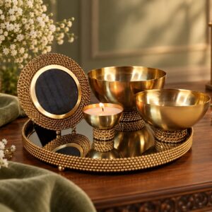 Rope Tray Set | 14 Inch Elegant Home Décor Set