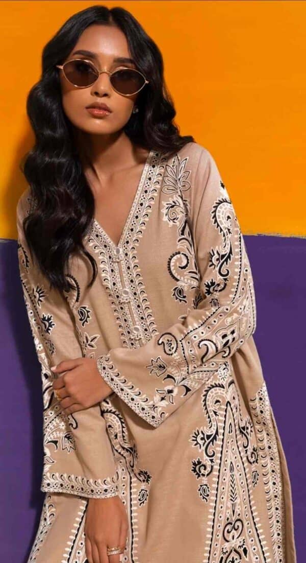 American Crepe Digital Print Dress