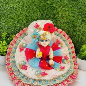 Laddu Gopal Poshak with Pagdi