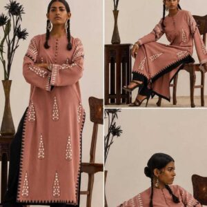 Long Straight Printed Kurti