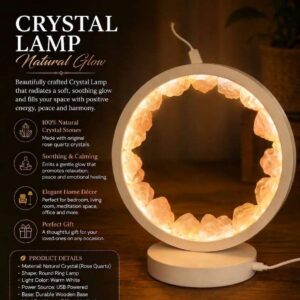 Natural Crystal Lamp
