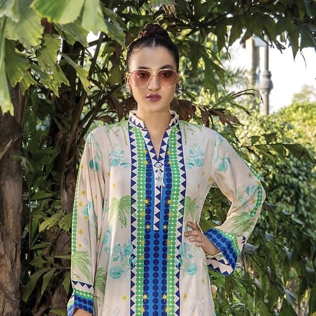 Soft Maslin Luxury Co-ord Set | Premium Holiday Edition – Youteek 3 Soft Maslin Luxury Co-ord Set – Premium high-end soft maslin 2 pc set with boutique stitching from the Luxury Holiday Edition (D No. 3692). Sizes 36, 38, 40, 46, 48, 50 chest (42 & 44 out of stock). Single available. 2 days dispatch. Soft Maslin Luxury Co-ord Set | Premium Holiday Edition – Youteek - Image 3