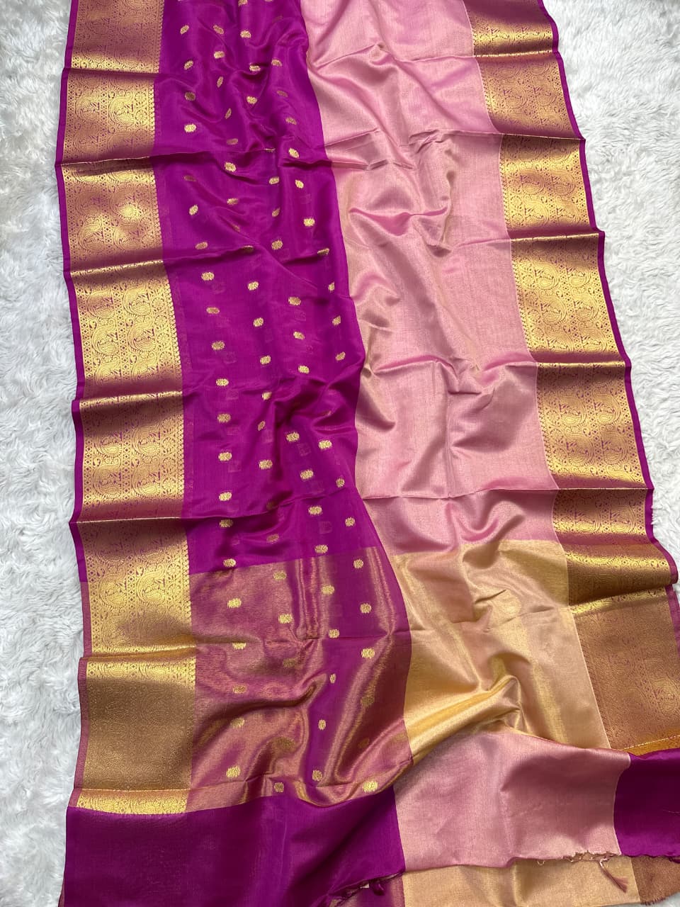 Banarasi Tissue Silk Saree with Designer Pallu | Youteek 3 Premium Banarasi tissue silk saree with designer pallu and matching designer blouse. Lightweight festive metallic sheen. New arrival. Shipping extra. banarasi tissue silk saree with designer pallu