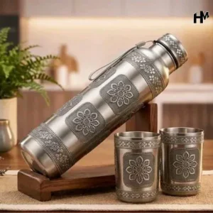Bottle Set with Glasses