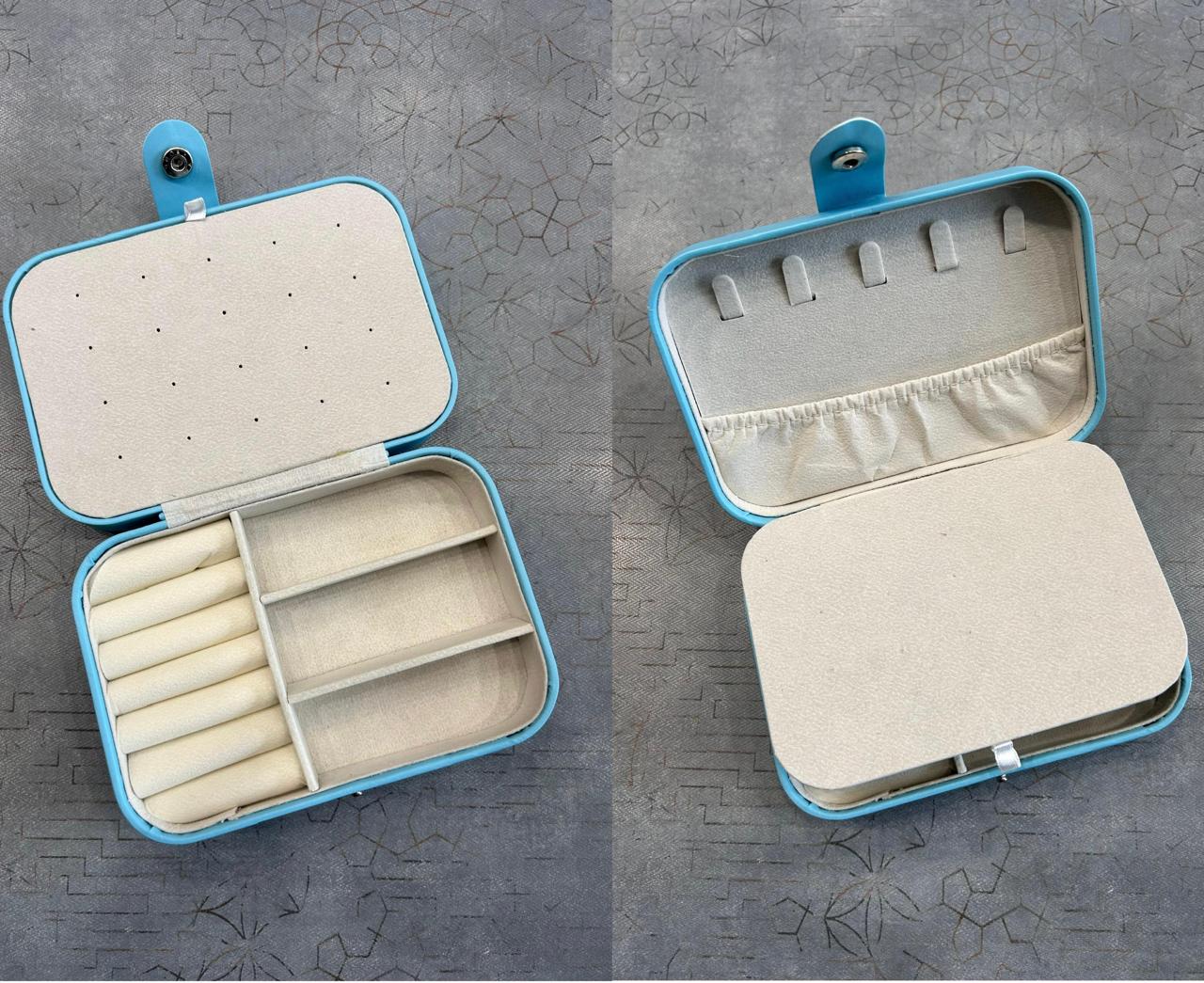 Customized Name Travel Jewellery Box 4x6 | Youteek 1 Personalized customized name mega jewellery box, size 4x6 inch. Available in 9 colours. Compact for travel and vanity jewellery storage. customized name travel jewellery box 4x6
