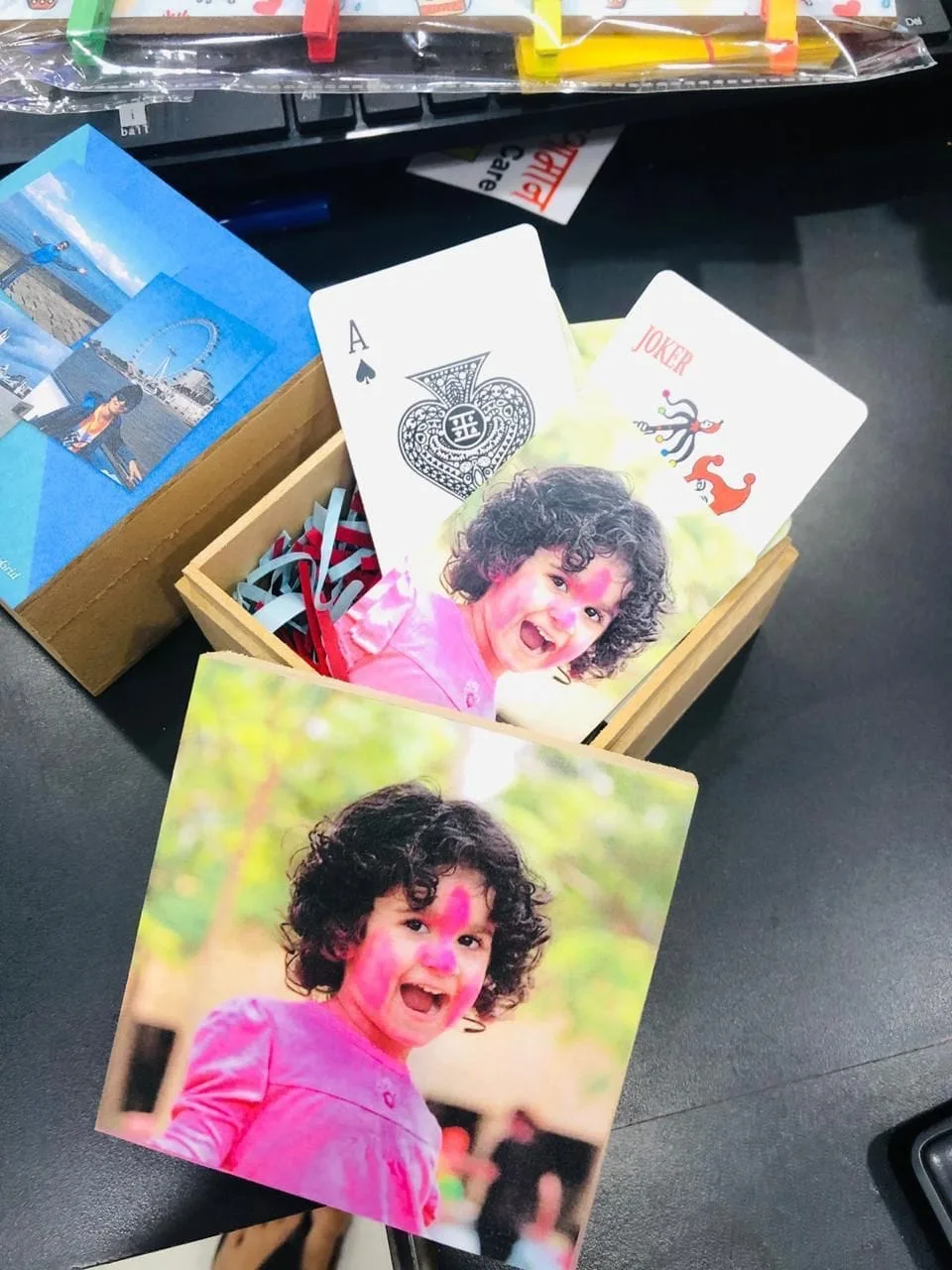 Customized Playing Cards with Photos for Anniversary | Youteek 1 Customized playing cards with your personal photos. Premium quality cards perfect as a thoughtful anniversary gift for husband, wife or partner. Unique keepsake with emotional value. customized playing cards with photos for anniversary