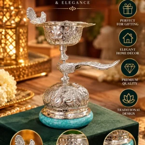 German Silver Samayi in Velvet Box
