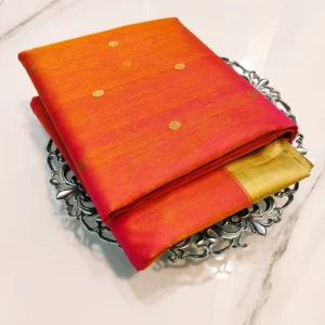 handloom chanderi katan silk saree