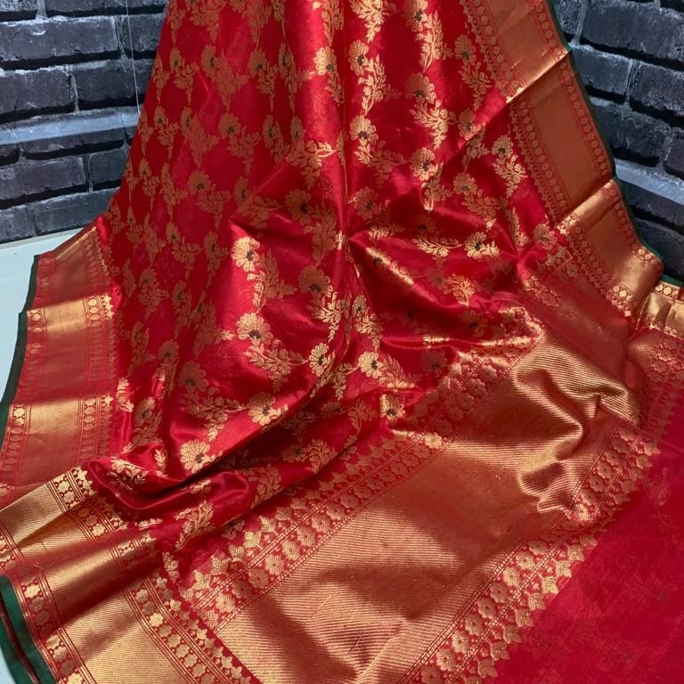 Handloom Chanderi Pattu Silk Saree | Pure Silk | Youteek 3 Original handloom Chanderi pattu silk saree in pure silk with authentic zari work. Handcrafted heritage weave for weddings and festive wear. handloom chanderi pattu silk saree