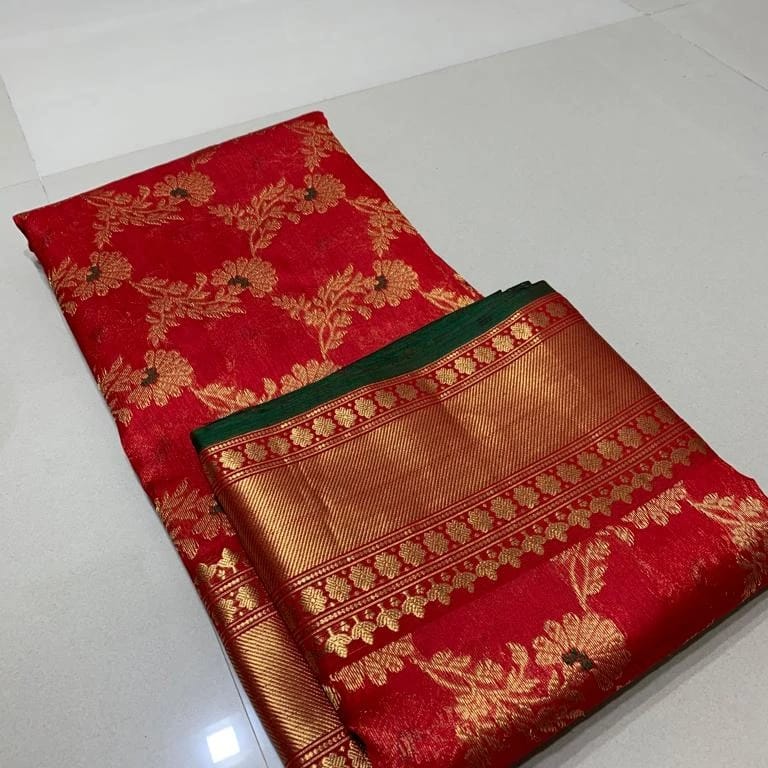 Handloom Chanderi Pattu Silk Saree | Pure Silk | Youteek 1 Original handloom Chanderi pattu silk saree in pure silk with authentic zari work. Handcrafted heritage weave for weddings and festive wear. handloom chanderi pattu silk saree