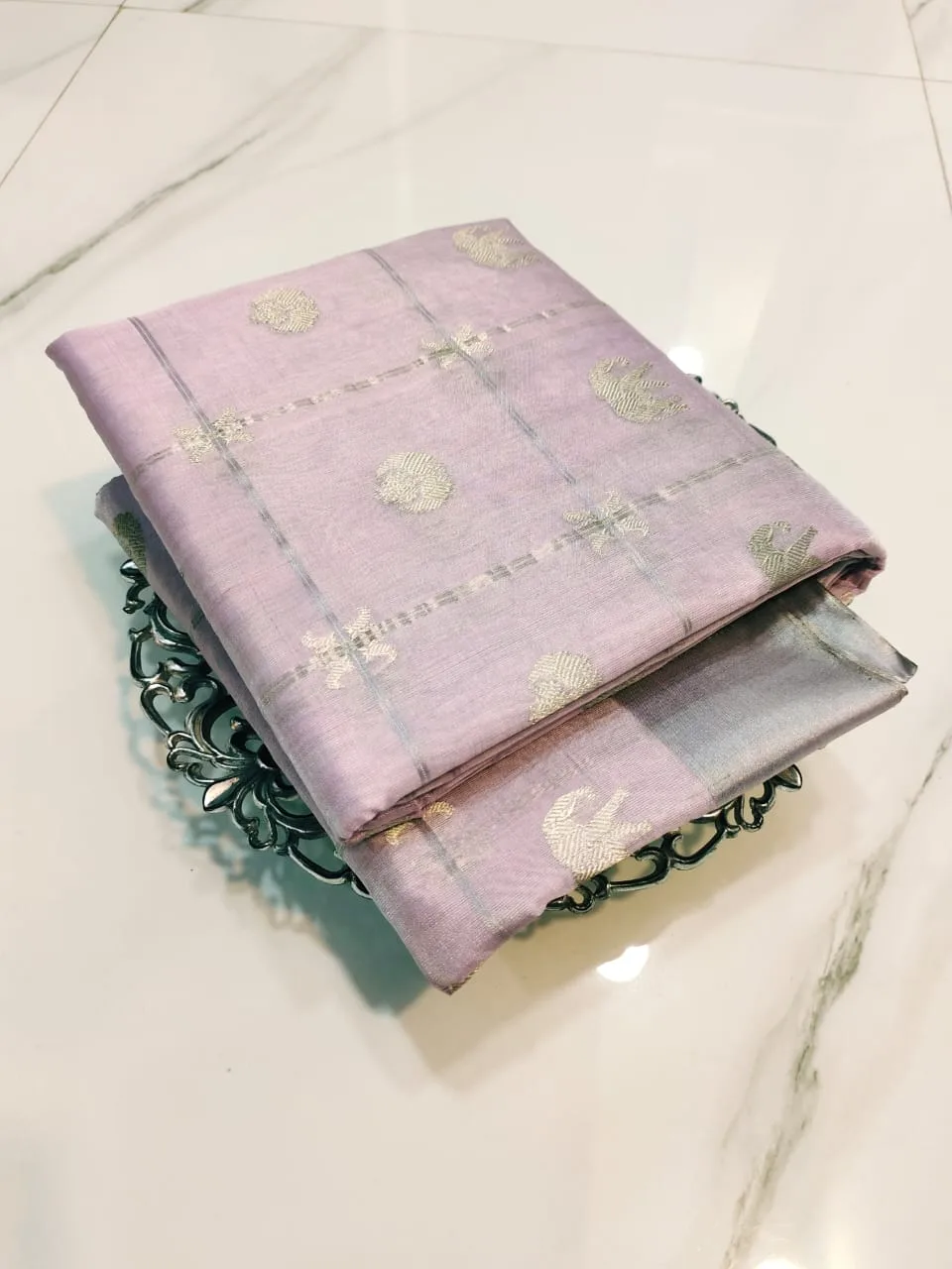 Handloom Chanderi Tissue Pattu Silk Saree | Original Pure Silk | Youteek 2 Original handloom Chanderi tissue pattu silk saree with metallic sheen, delicate zari motifs and a pure silk warp. Lightweight heritage drape for festive and formal wear. handloom chanderi tissue pattu silk saree