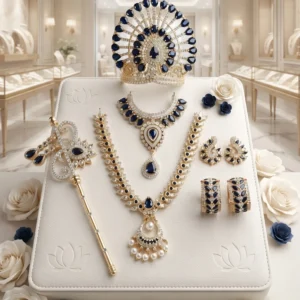 laddu gopal size 5 complete shringar set