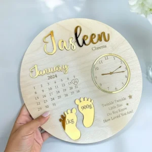Personalised Baby Frame