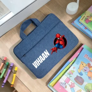 Personalised Denim Laptop Bag