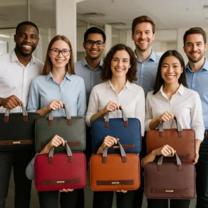 Personalised Leather Hand Bag