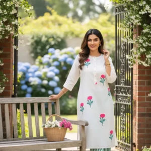 plus size cotton linen co ord set